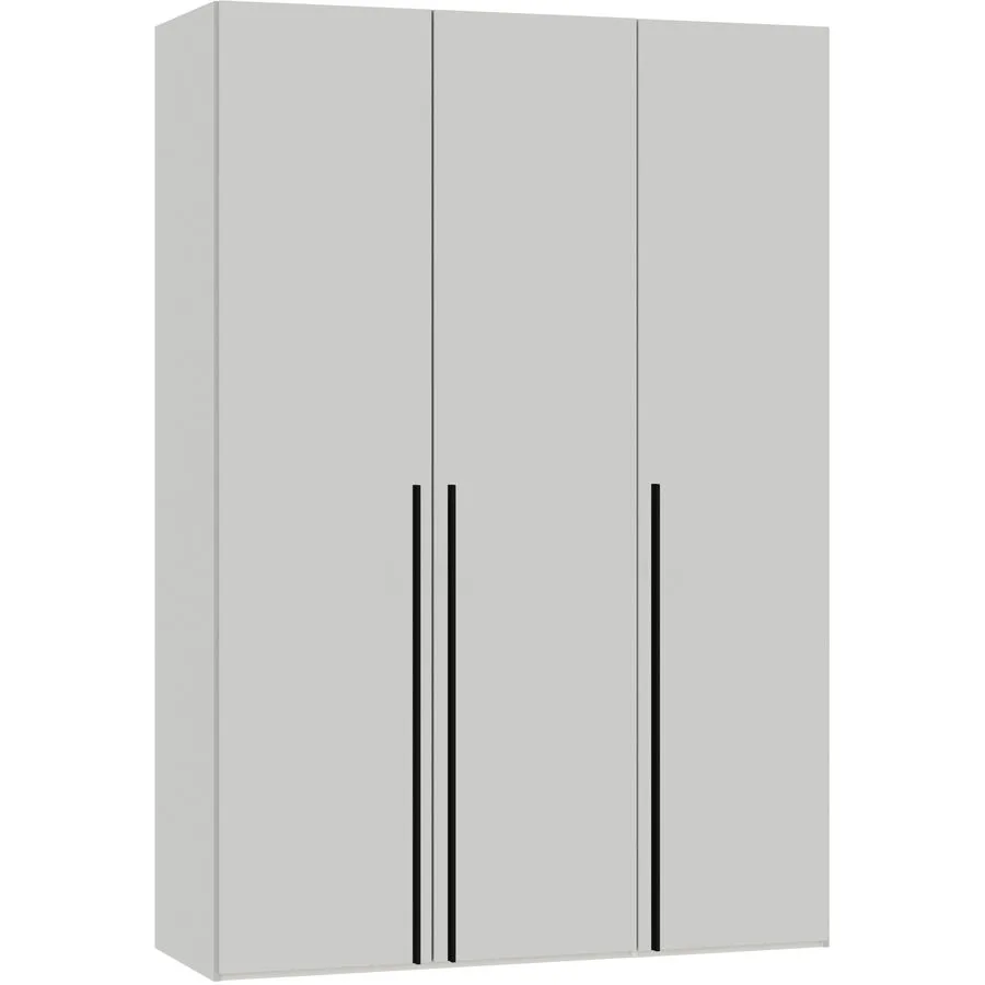 Kleiderschrank Arena Drehtüren hellgrau Holzwerkstoff B 152.2 cm - Schweizer Möbelhersteller