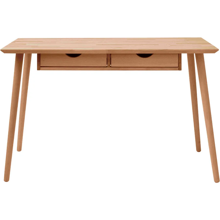 Schreibtisch Vaug natur Kernbuche B 120 T 55 cm