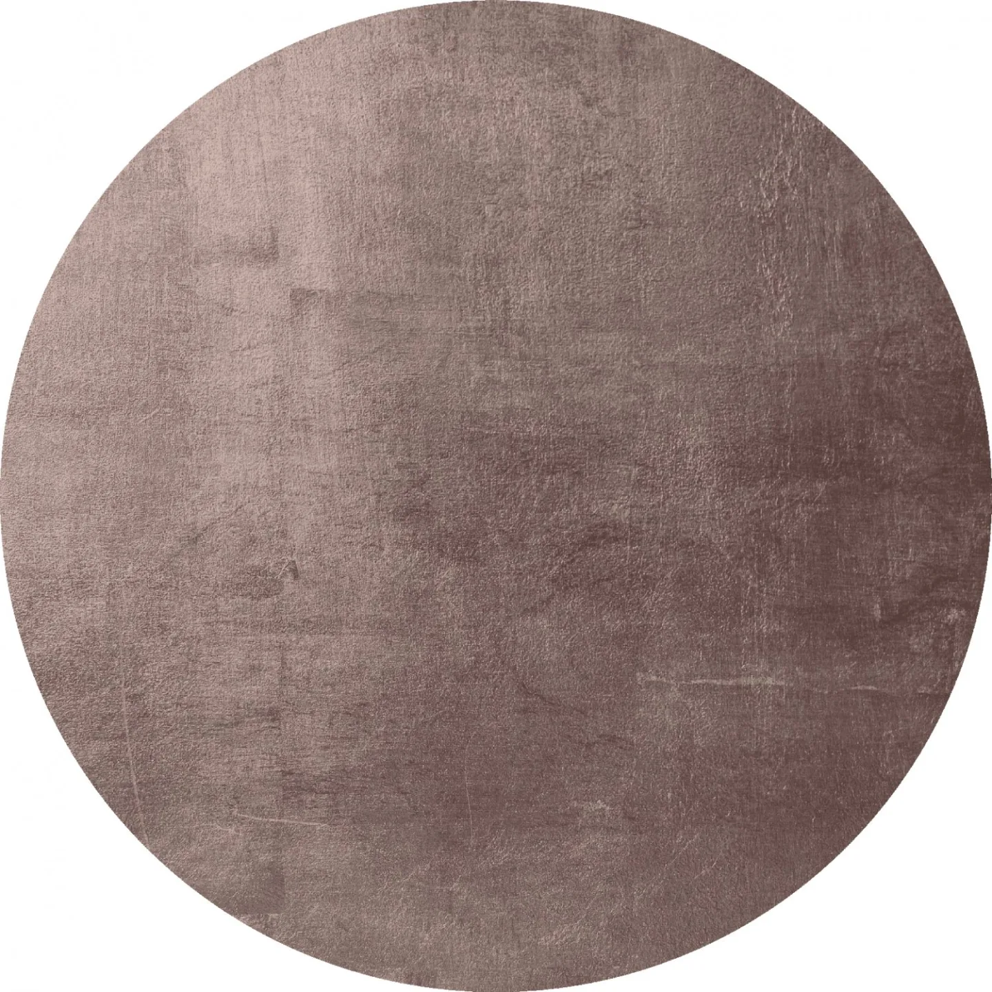 Rundt teppe - Artena (grå/brun) (Størrelse: Ø 160 cm)