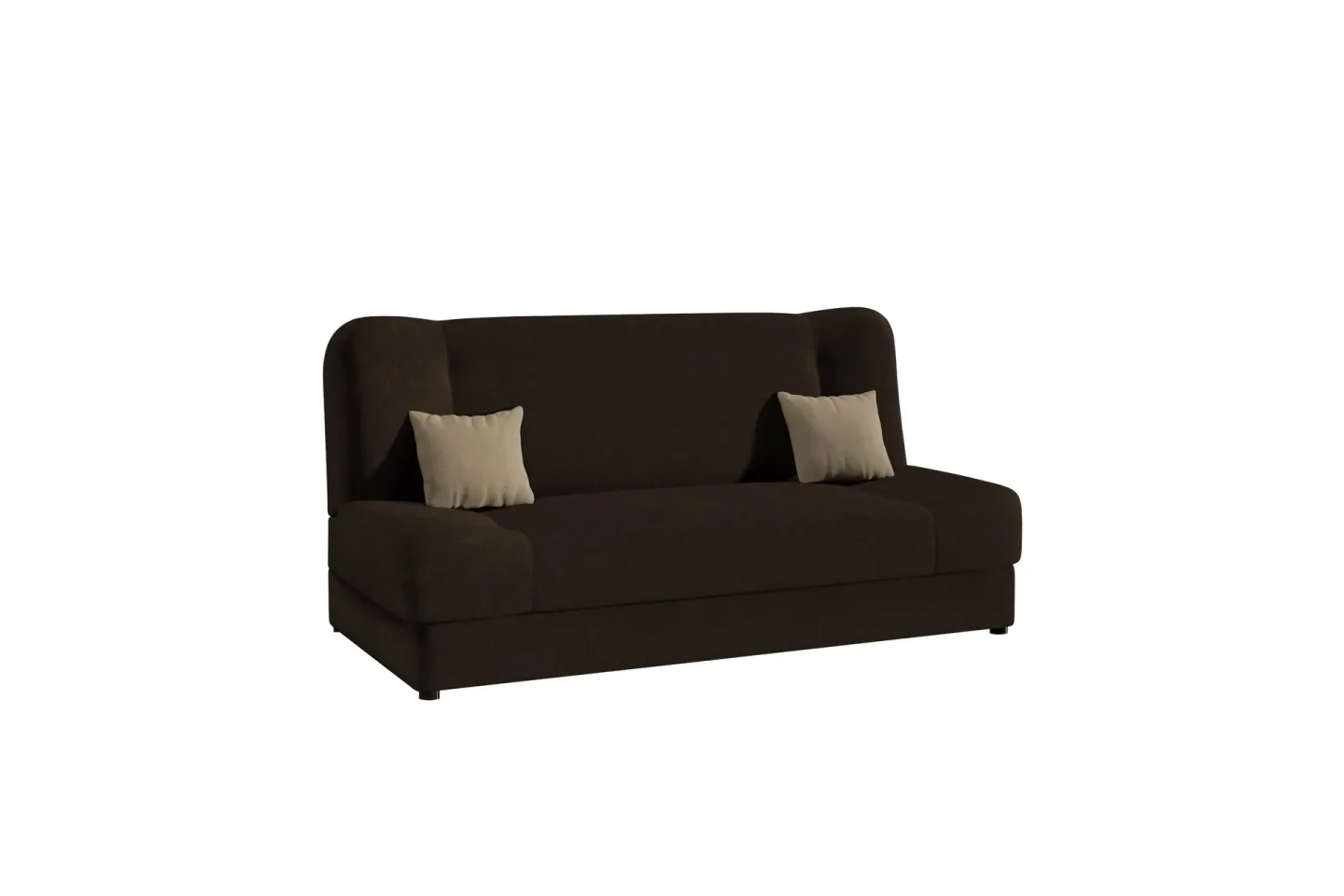 Abron Soffa 3-sits - Brun/Beige