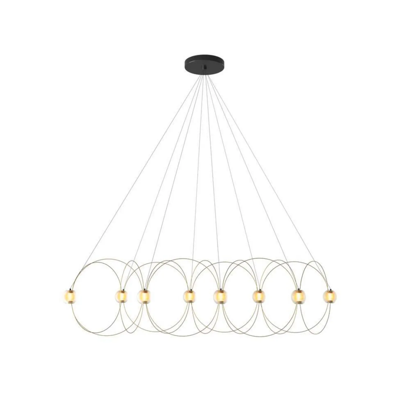 Munari 8 Pendel Guld - DCW - Stue - Metal