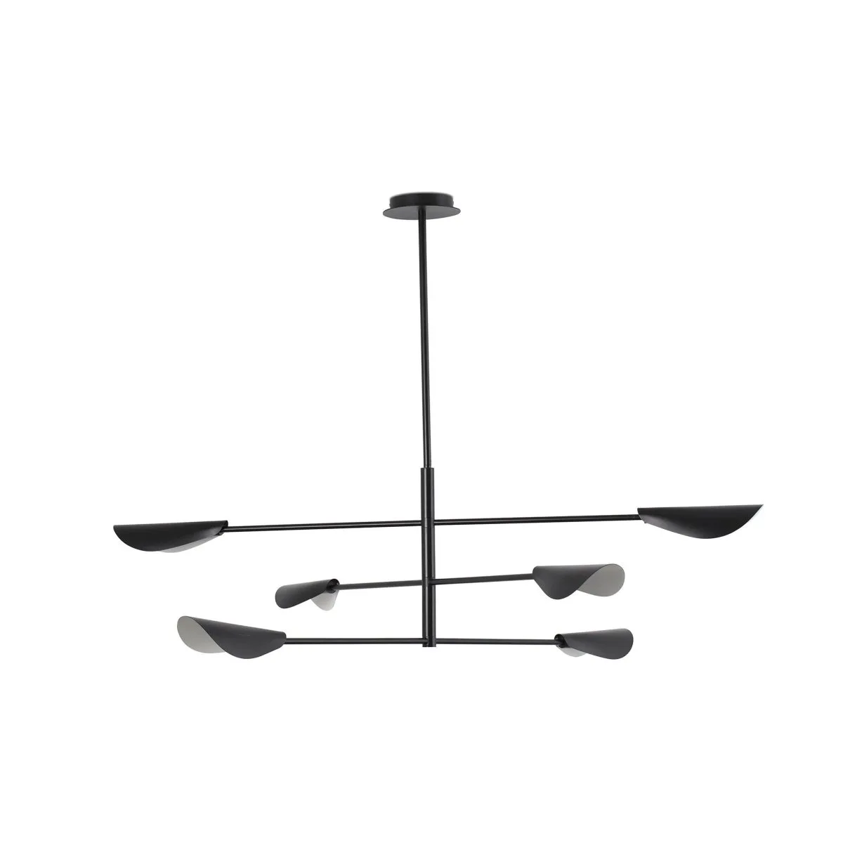 Faro Barcelona - Liggera Ø137 - Taklampa - Svart