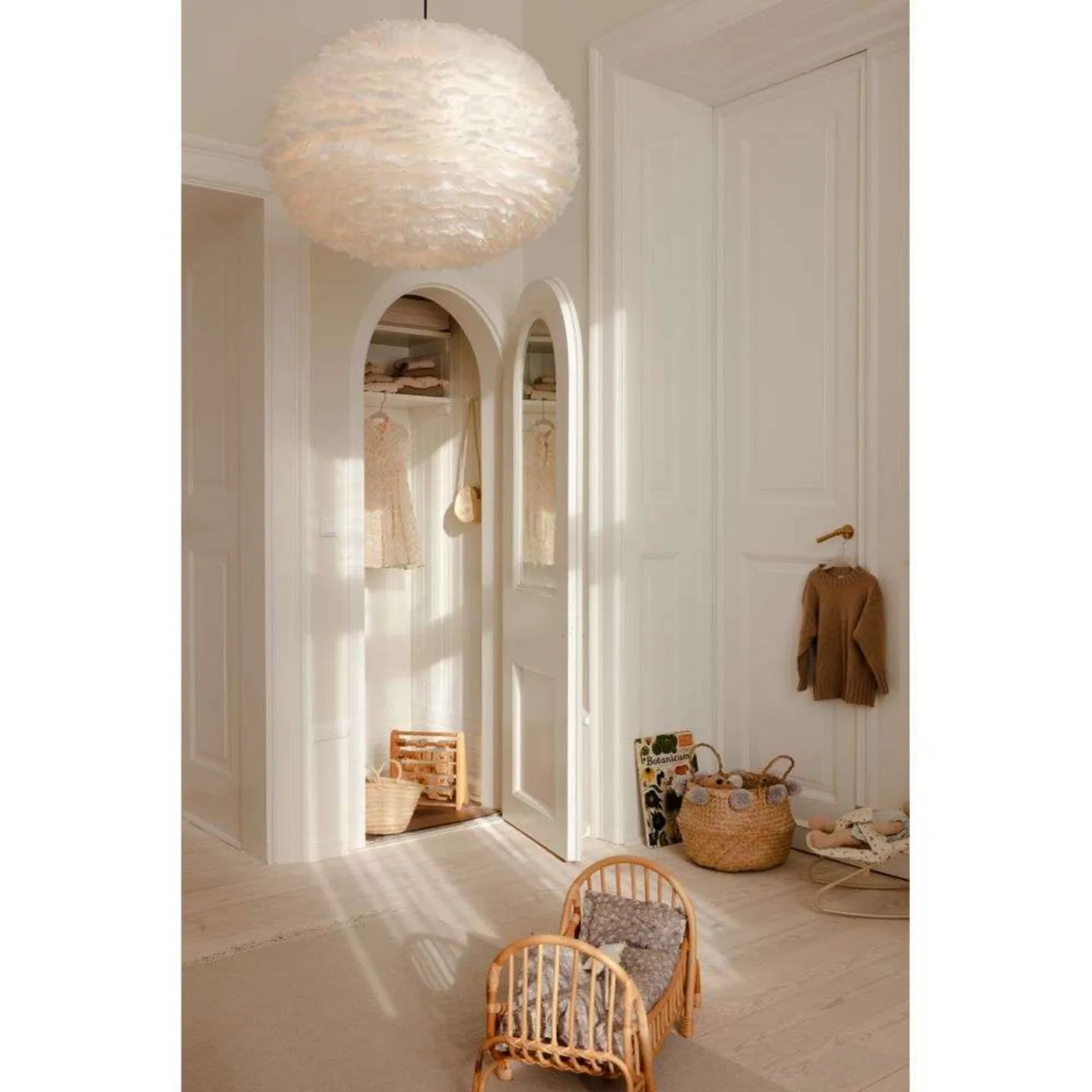Eos Pendelleuchte X-Large Weiß/Schwarz - UMAGE - Wohnzimmer - Sonstige