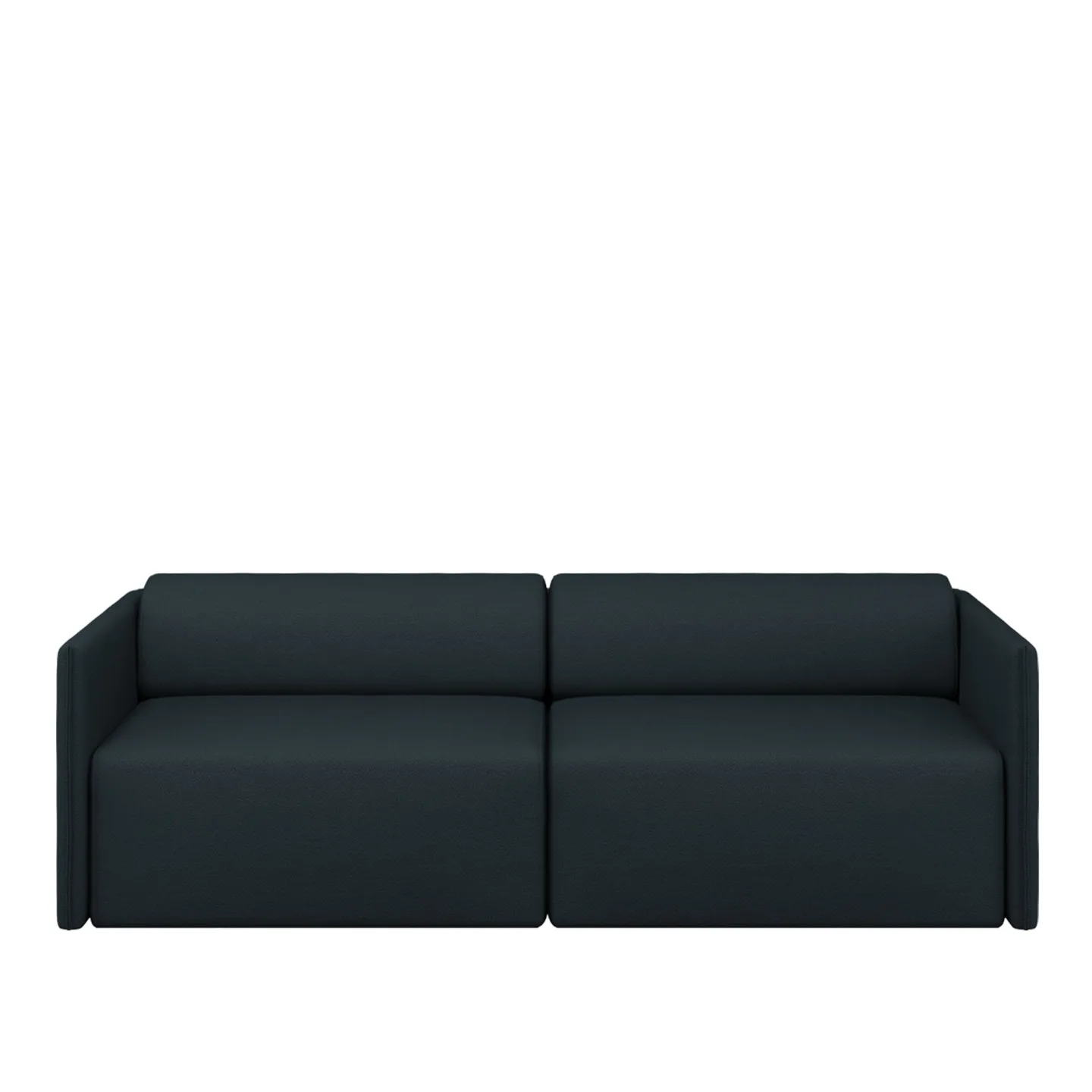 HEM - Palo Block 2-seater Sofa Low Back Pine - Soffor - Grön - Metall/Plast/Ull