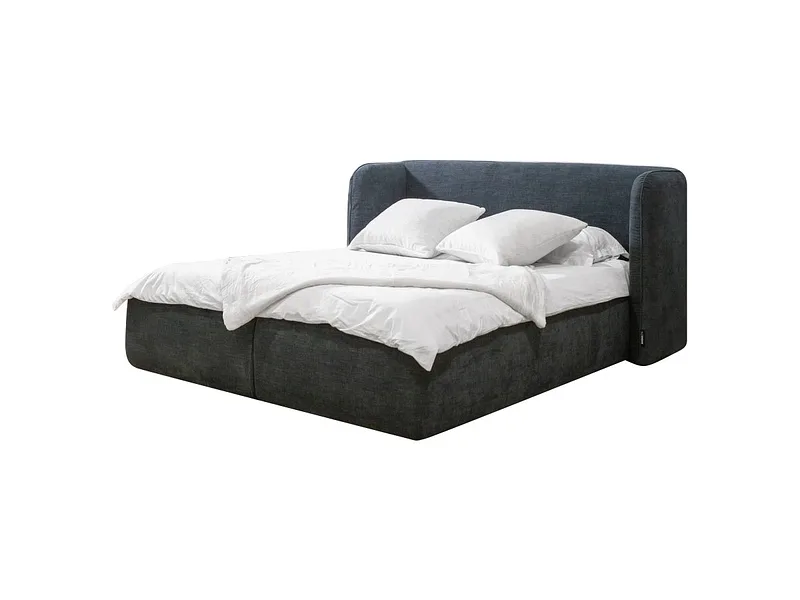 Kastenbett BOBOCHIC LOUISE 180x200cm mdf dunkelblau
