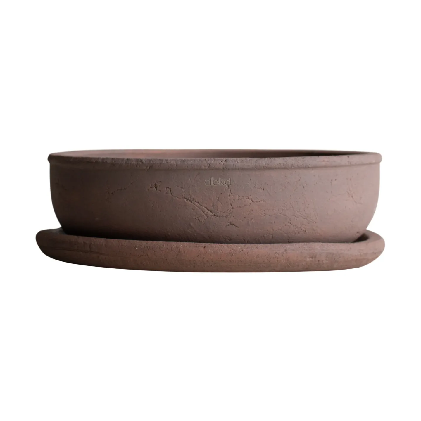 DBKD Terra bowl Blumentopf Brown, Ø30x10,5 cm