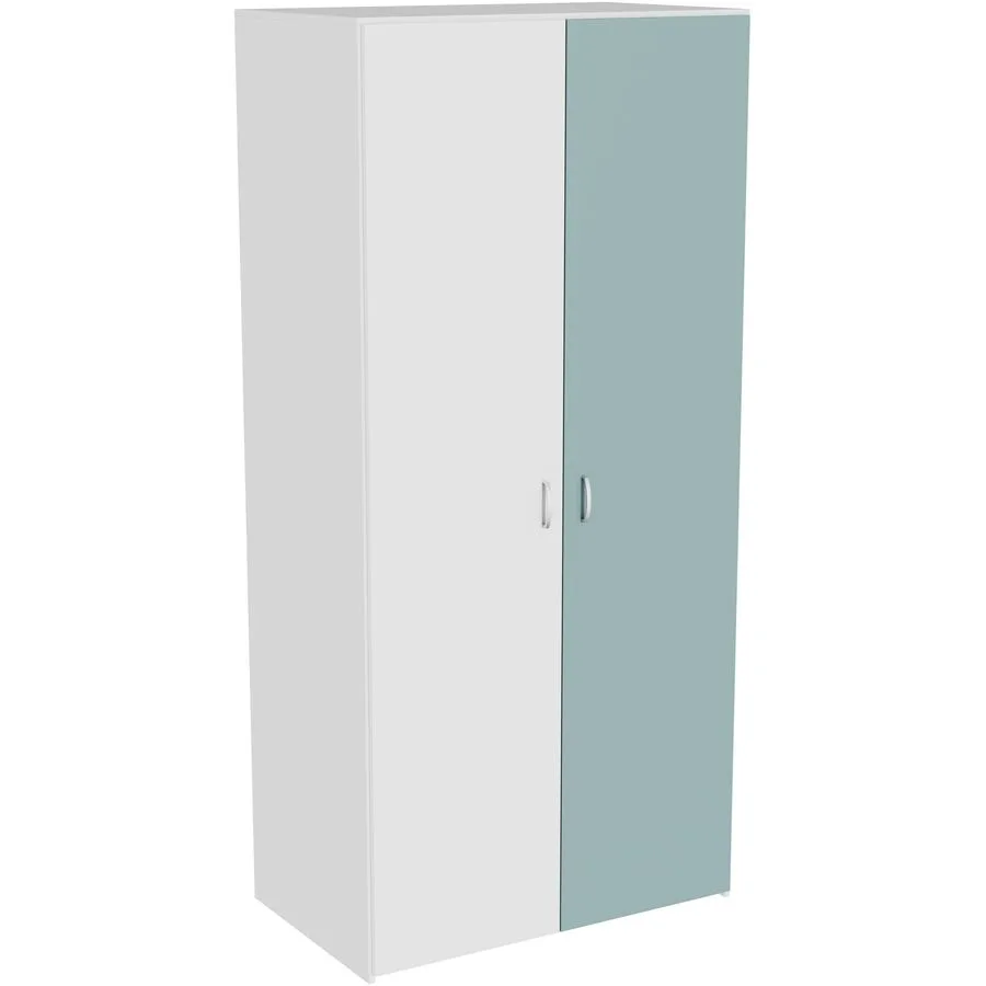 Kleiderschrank Window weiss Holzwerkstoff B 99.5 cm - Möbel Konfigurator: Traummöbel individuell zusammenstellen