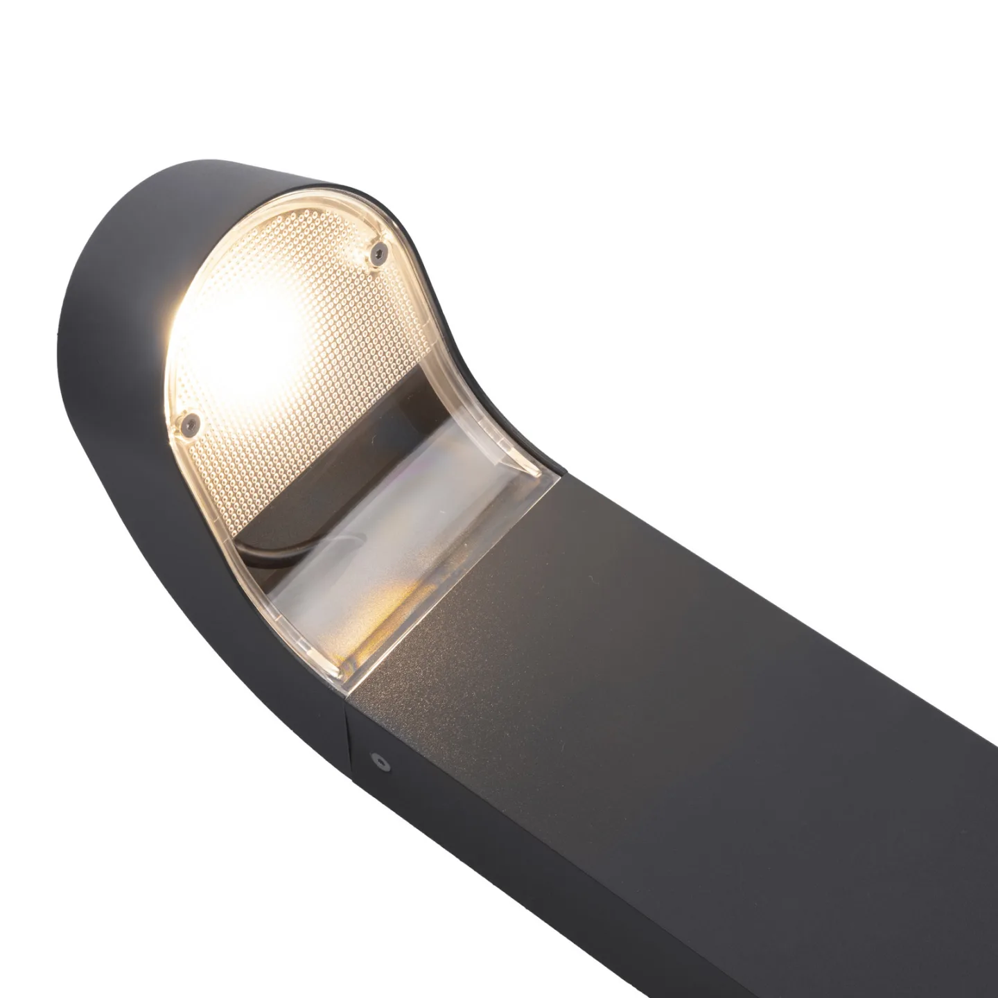 Molde LED-pullert 80 cm, betongrundfæste, grafit - Norlys - Aluminium