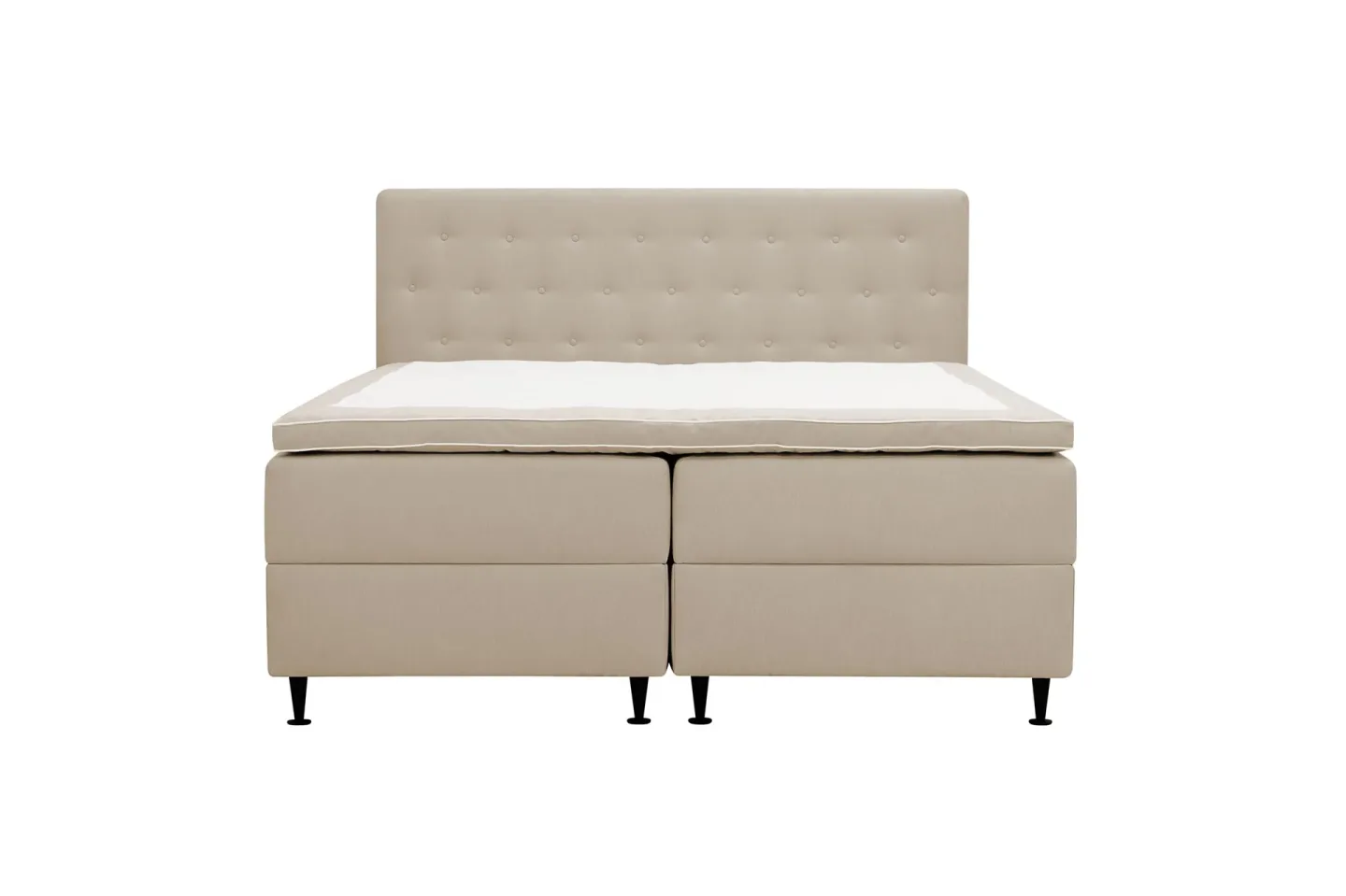 HVILA Plus Komplett Sängpaket med Förvaring 180x200 cm - Beige