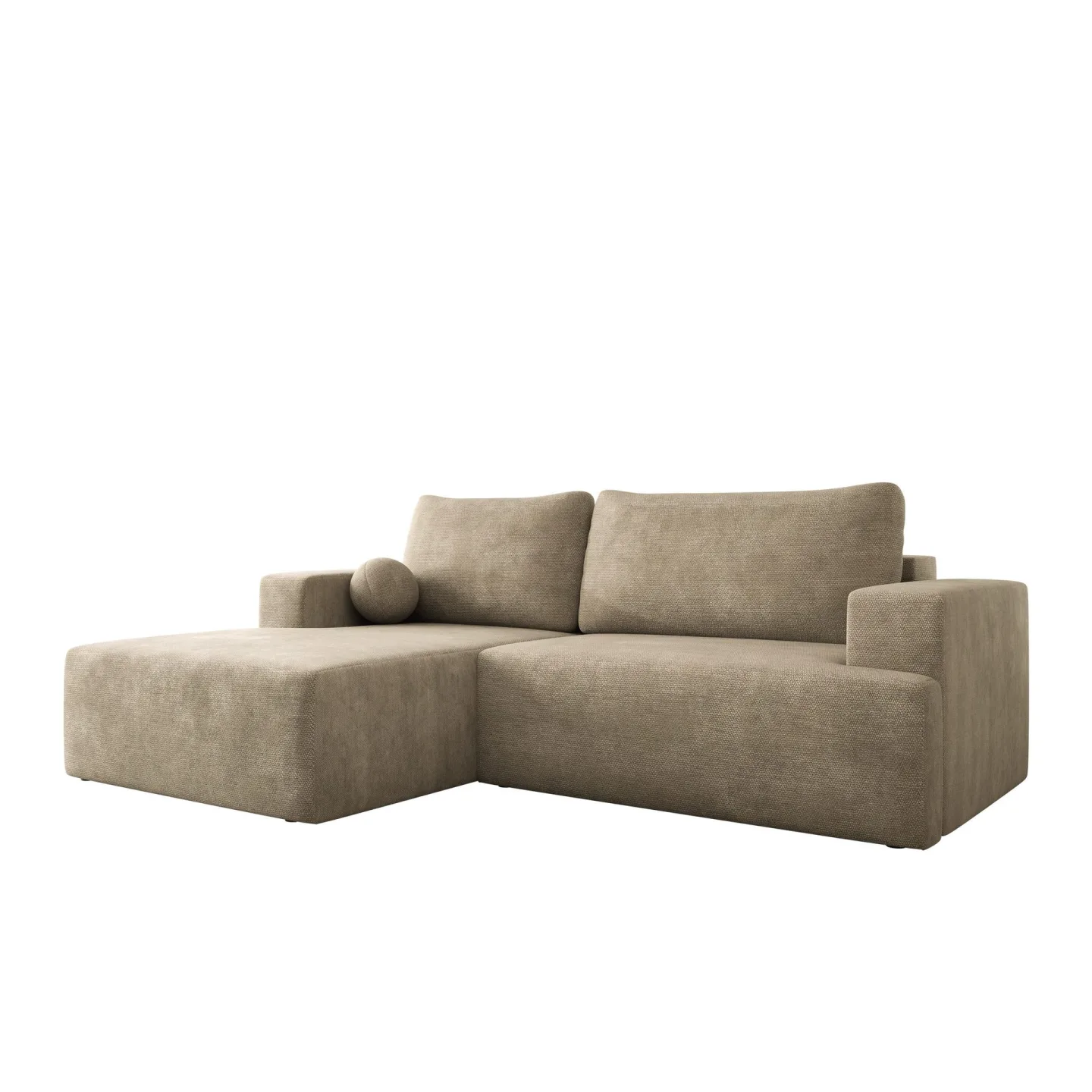 Deylor 3-sits Bäddsoffa med divan - beige