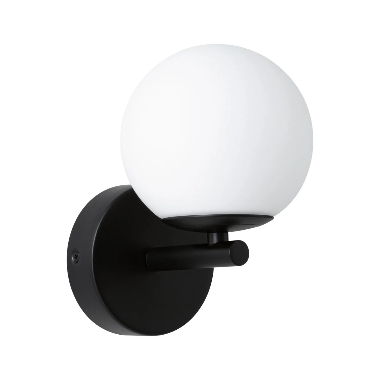Gove LED-Wandleuchte IP44, schwarz/weiß, warmweiß - Paulmann - Wohnzimmer - Modern - Glas - Kugel