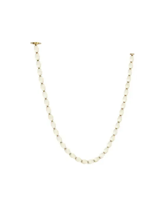 Collier Alabaster 108 Chandelier Antique Brass 2700K