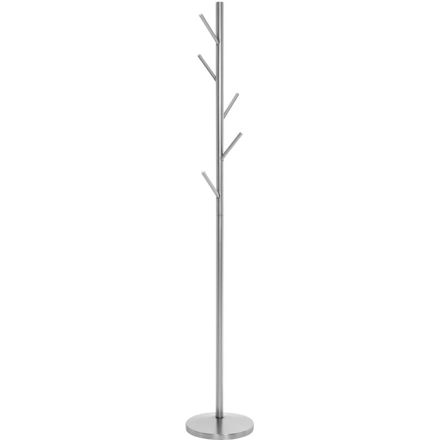 Kleiderständer Adelisa edelstahloptik Metall H 170 cm