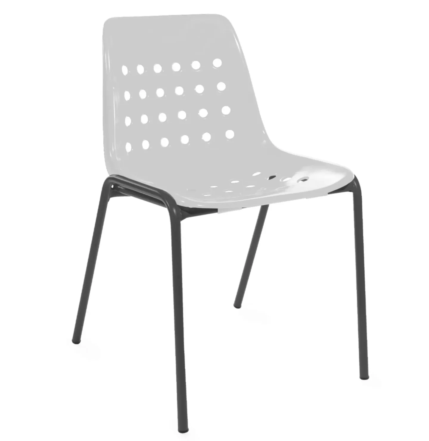 Schaffner Schalen-Stuhl Bermuda Weiss | Schubiger Möbel