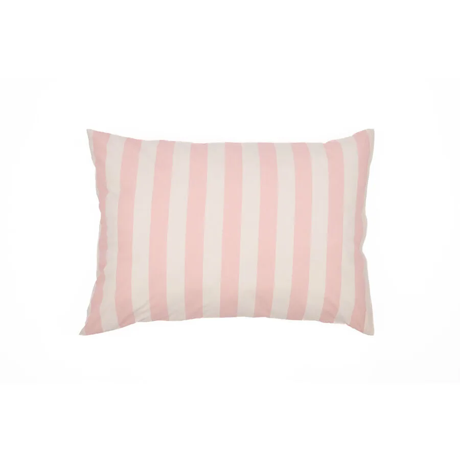 Kissenbezug Angelo rose Streifen Baumwolle B 65 T 60 cm