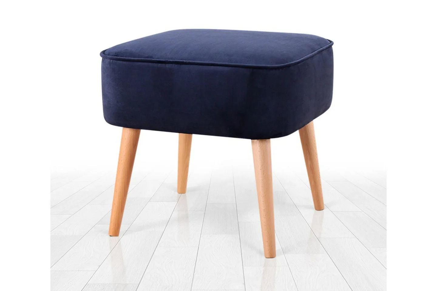 Anaro Sittpuff 45 cm Rektangulär - Marinblå