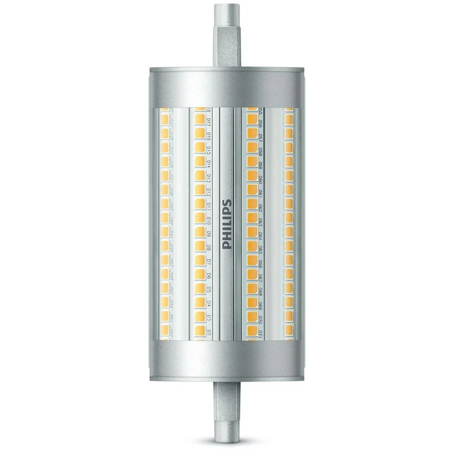 Leuchtmittel Philips Glas R7s 17.5 W - Farbe: silber - LED - Lichtfarbe: Warmweiss - LED Leuchtmittel