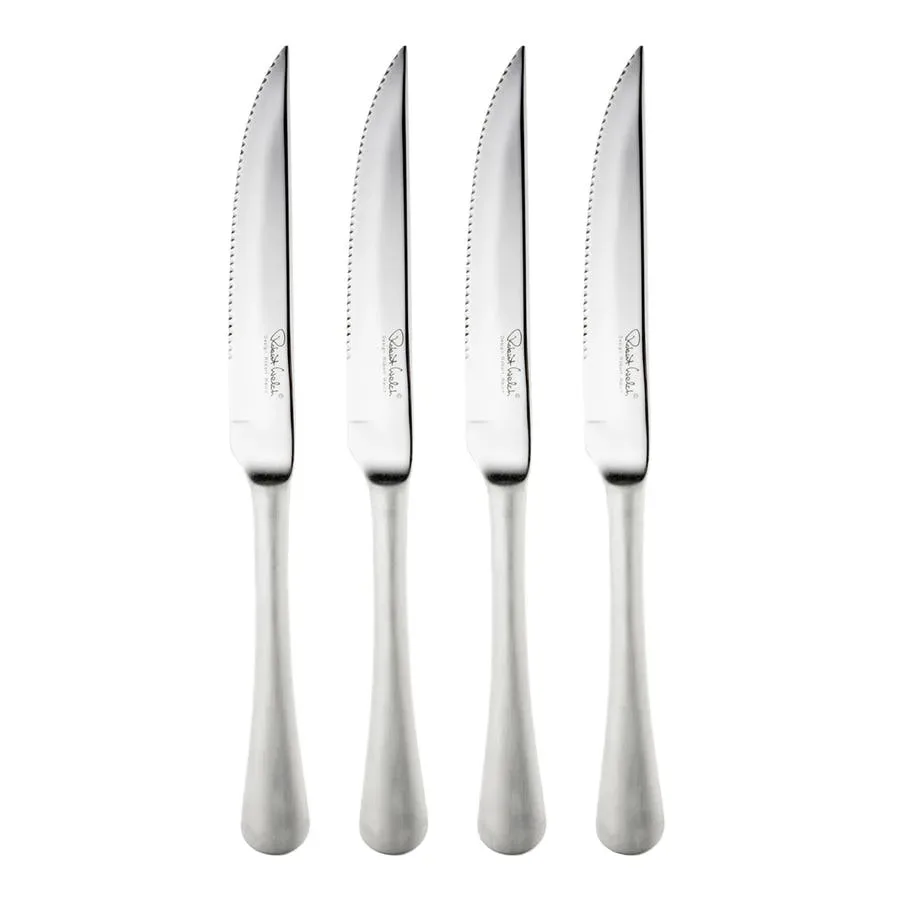 Robert Welch Radford grillkniv matt 4-pack Rostfritt stål