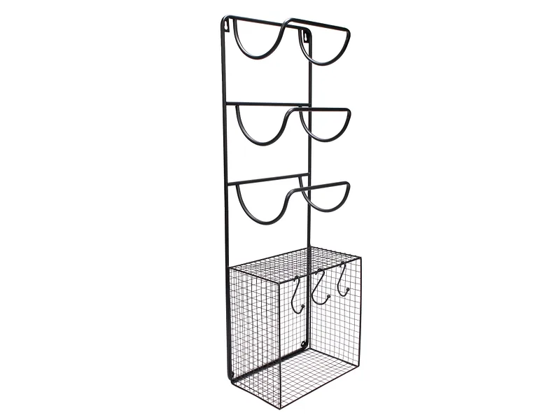 HOME DECO FACTORY Regal TONY 28x18x82cm metall matt