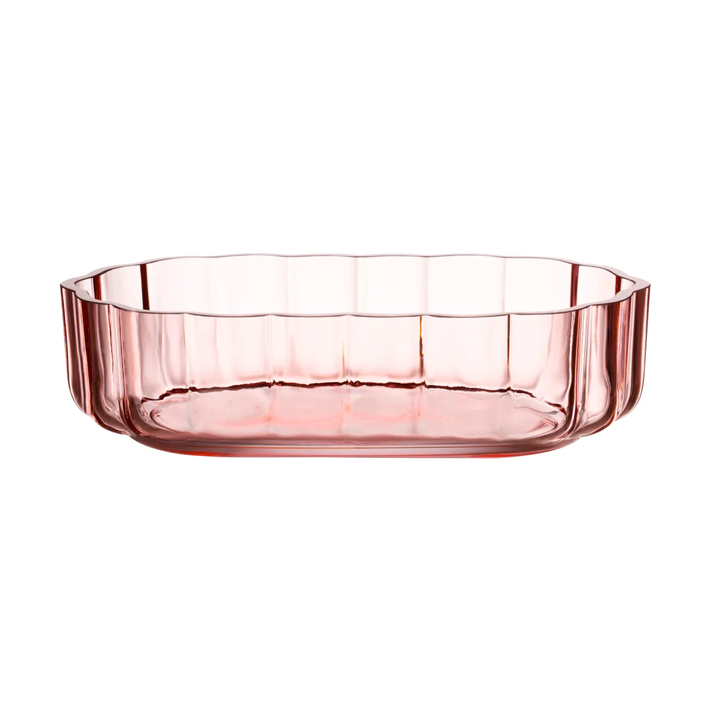 Iittala Play glasskål låg 50 mm Laxrosa