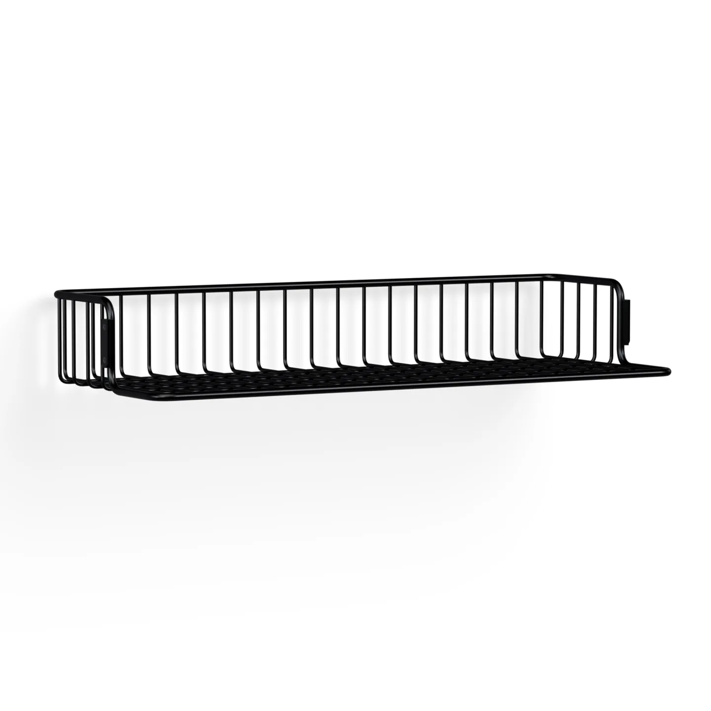 HAY - Pier System Wire Shelf - Black Powder Coated Steel - Hyllor & Hyllsystem - Svart - Metall