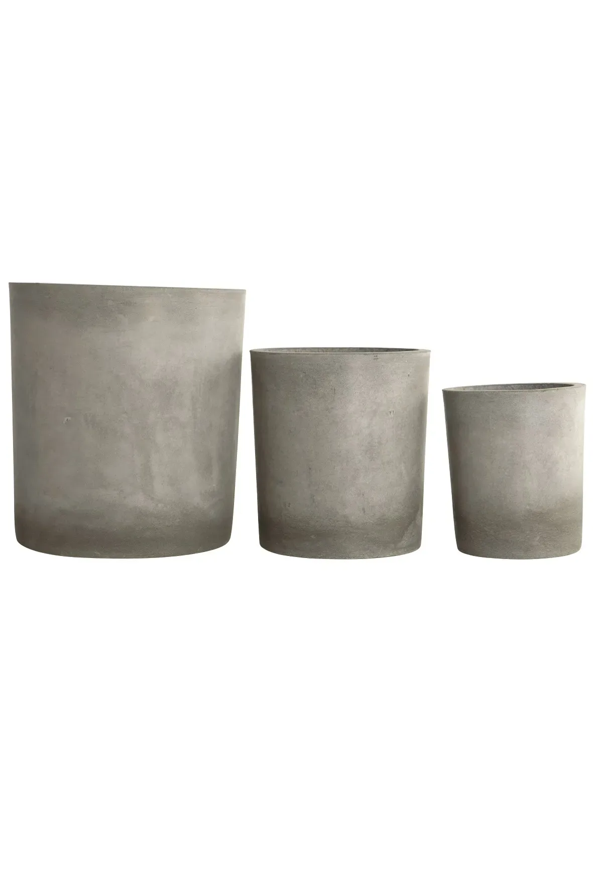 House Doctor Ave Topf 3er-Pack Cement