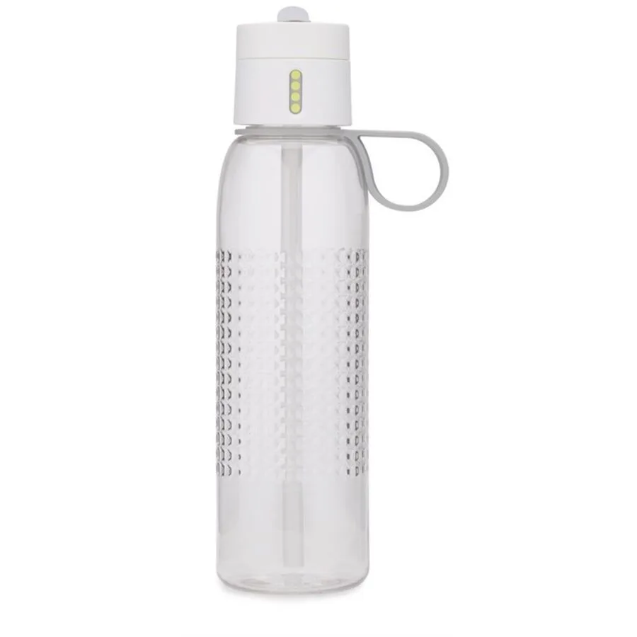 Trinkflasche Joseph Joseph Dot Weiss/Transparent Kunststoff 7.2 cm 7.2 cm 0.75 l - Farbe: Weiss, Transparent - Material: Tritan
