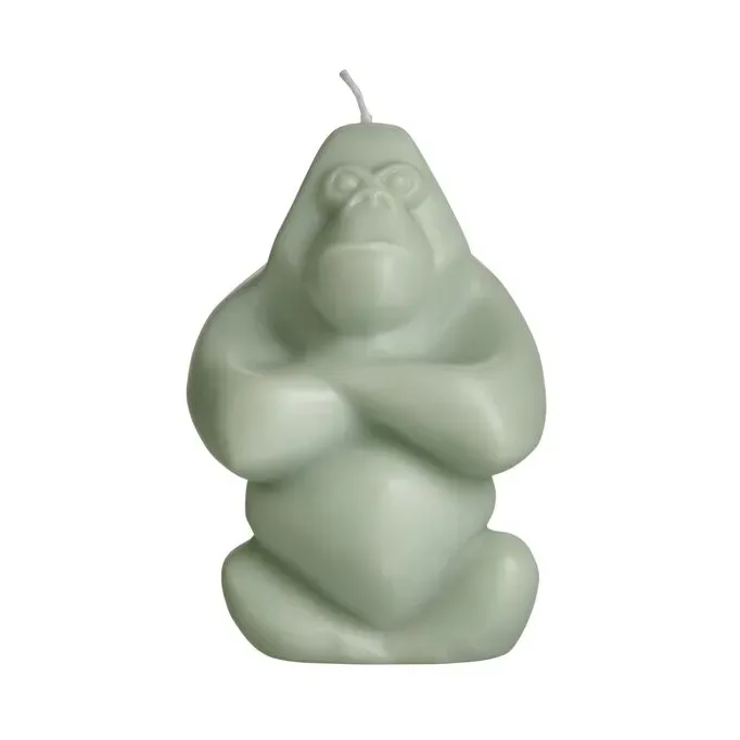 Kosta Boda Gabba Gabba Hey Kerze 11,5 cm Grün