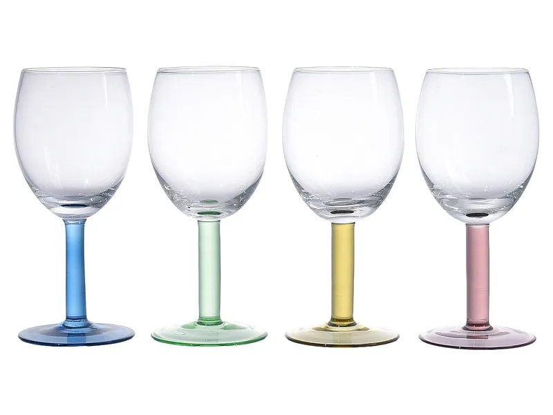 Glas-Set POP 4 -teilig mehrfarbig 36 cl