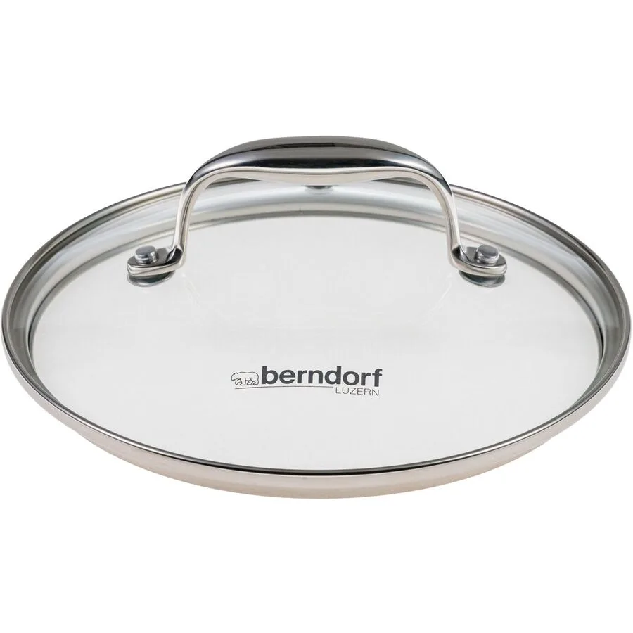 Berndorf Deckel Cellresist Ceramic Transparent Edelstahl/Glas 18 cm