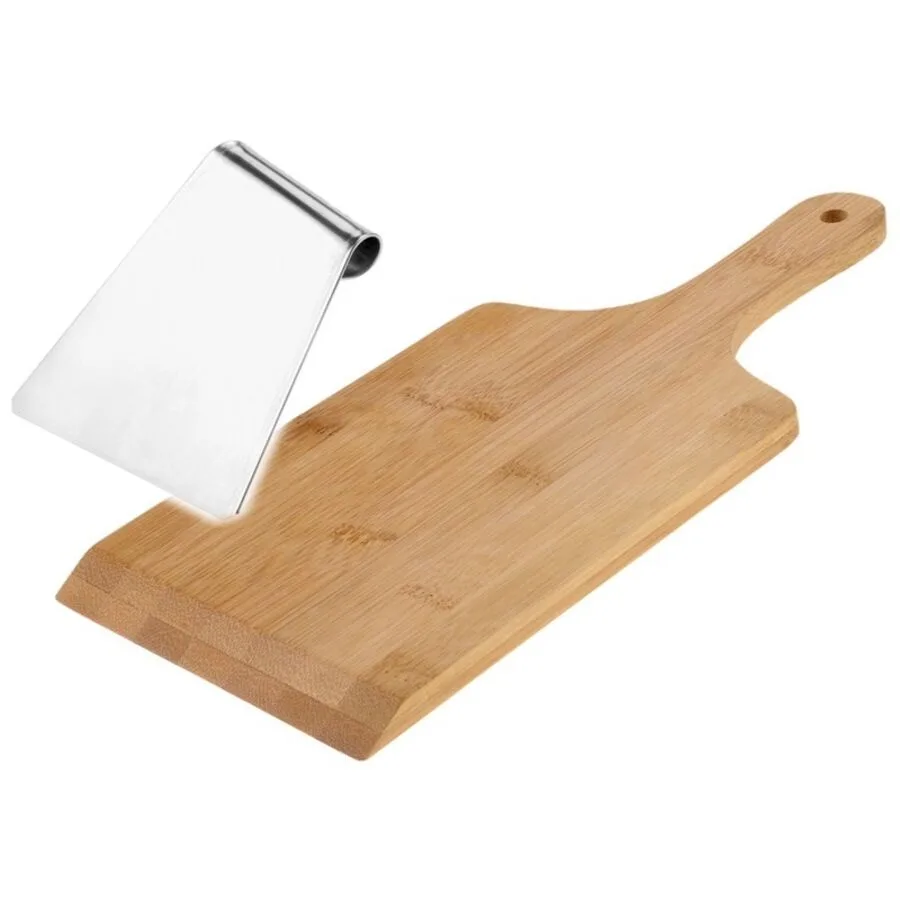 Schneidebrett Westmark Natur/Silber Edelstahl/holz B 32 T 14 cm