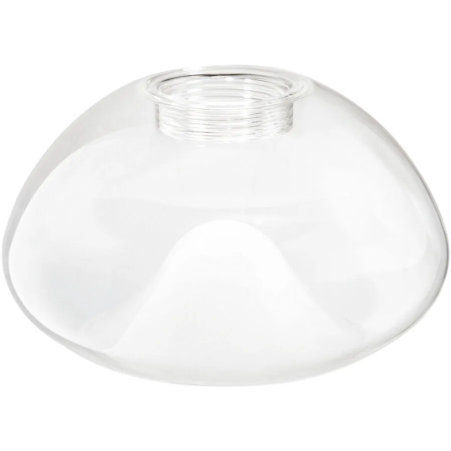 Lampenschirm Isa Transparent Glas 18 cm 11 cm