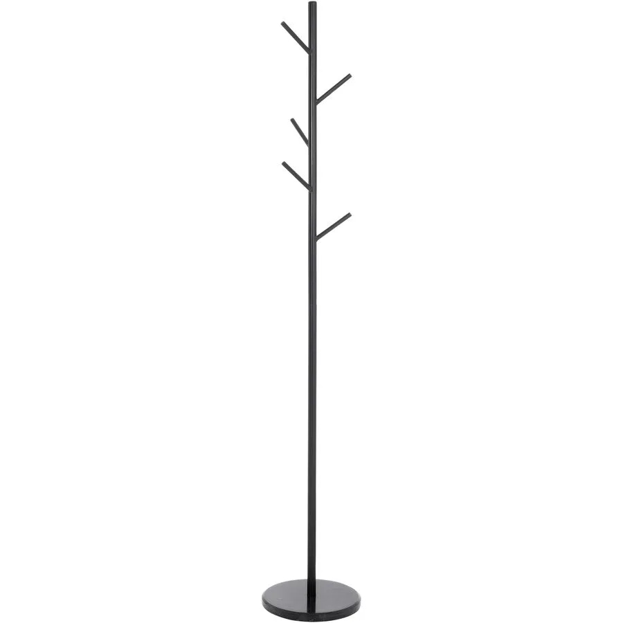 Kleiderständer Noemi schwarz matt Stahl H 172 cm