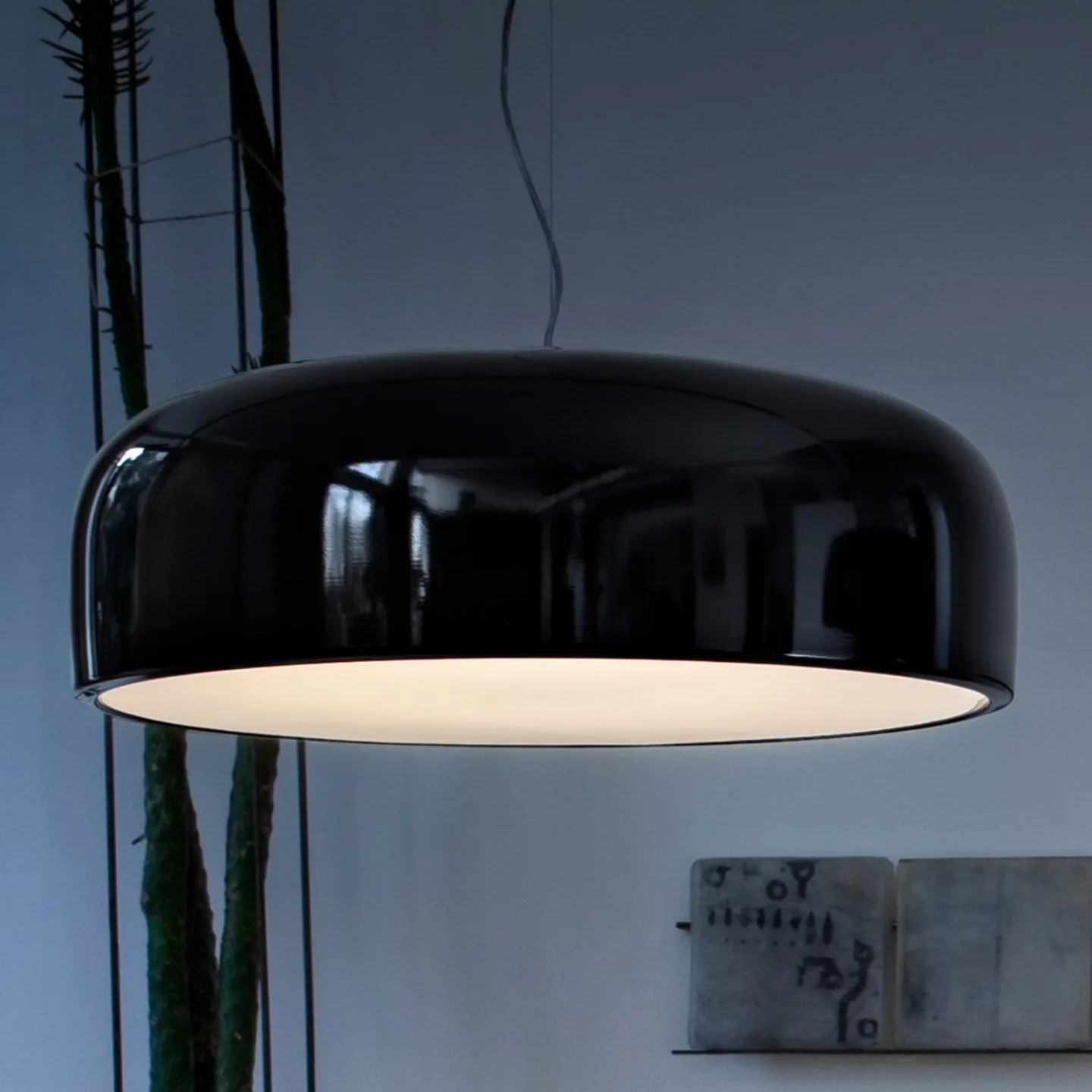 Smithfield S Pendelleuchte Black - Flos - Wohnzimmer - Design - Metall - Einflammig