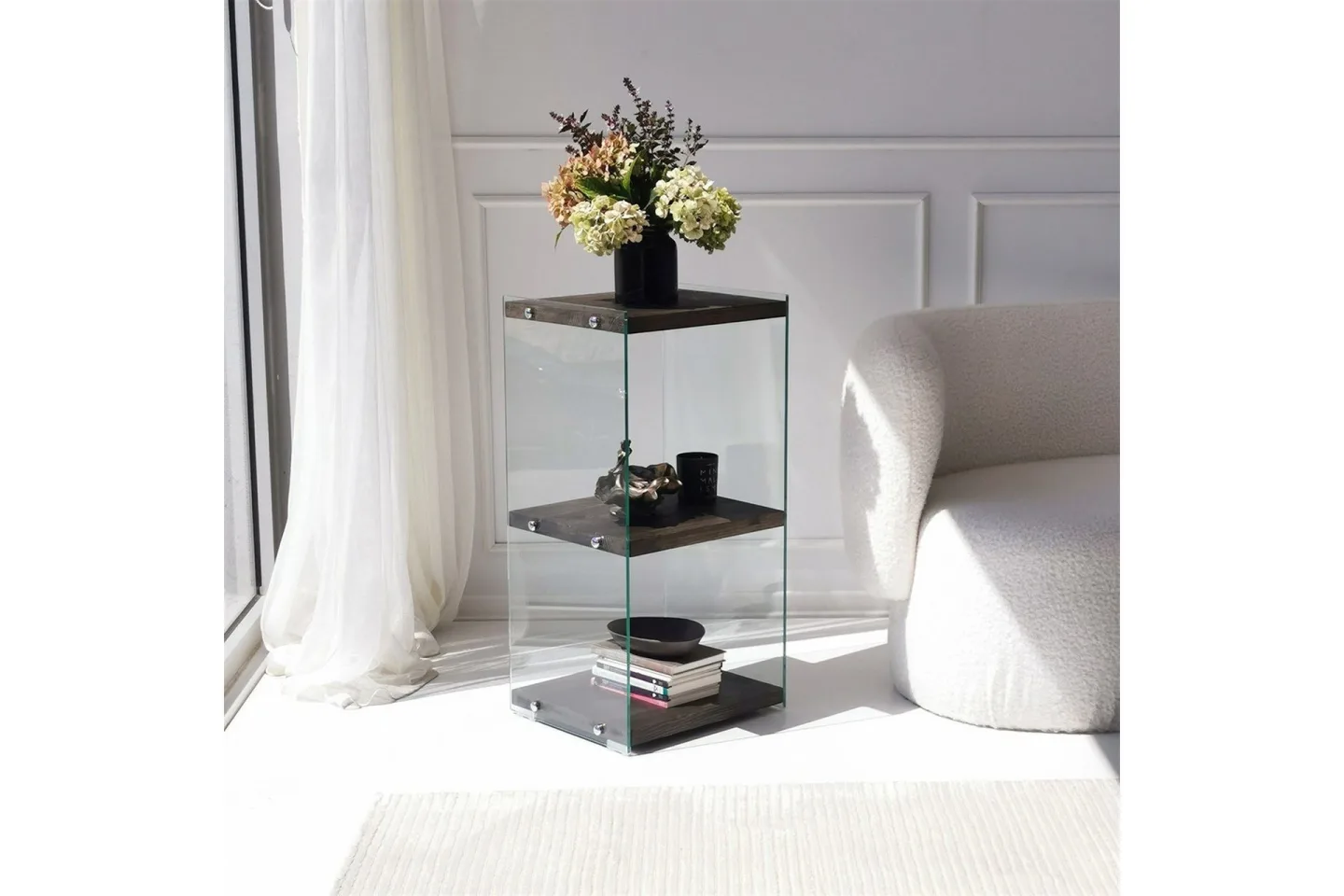 Lepinas Bokhylla 40 cm - Antracit