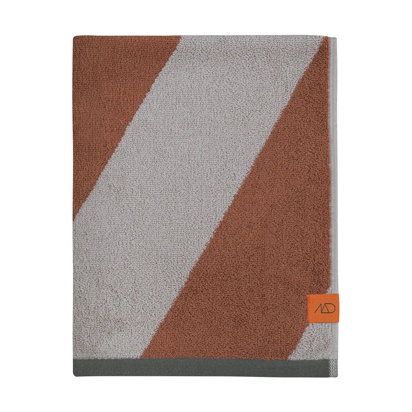 Mette Ditmer Diagonal handduk Brick, 50x90 cm