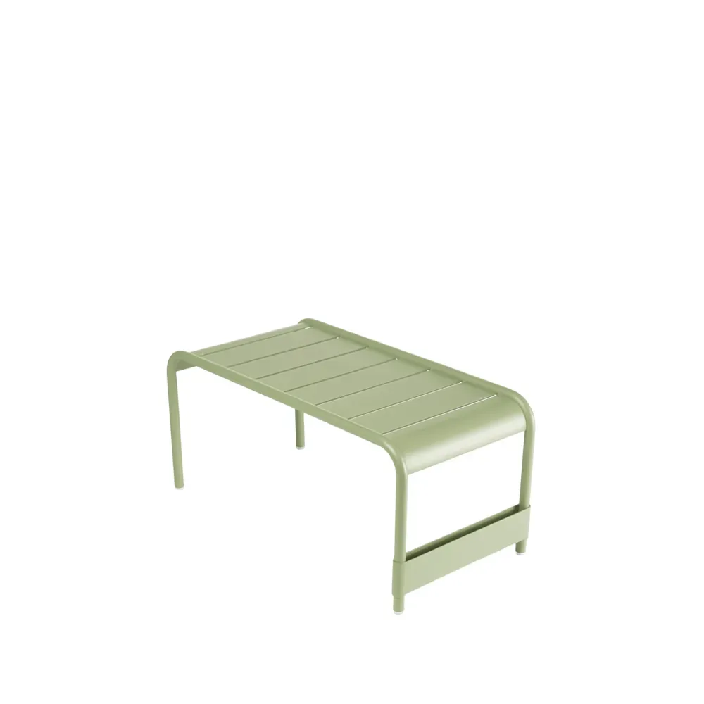 Fermob Luxembourg bord/fotpall Willow green (grön), large