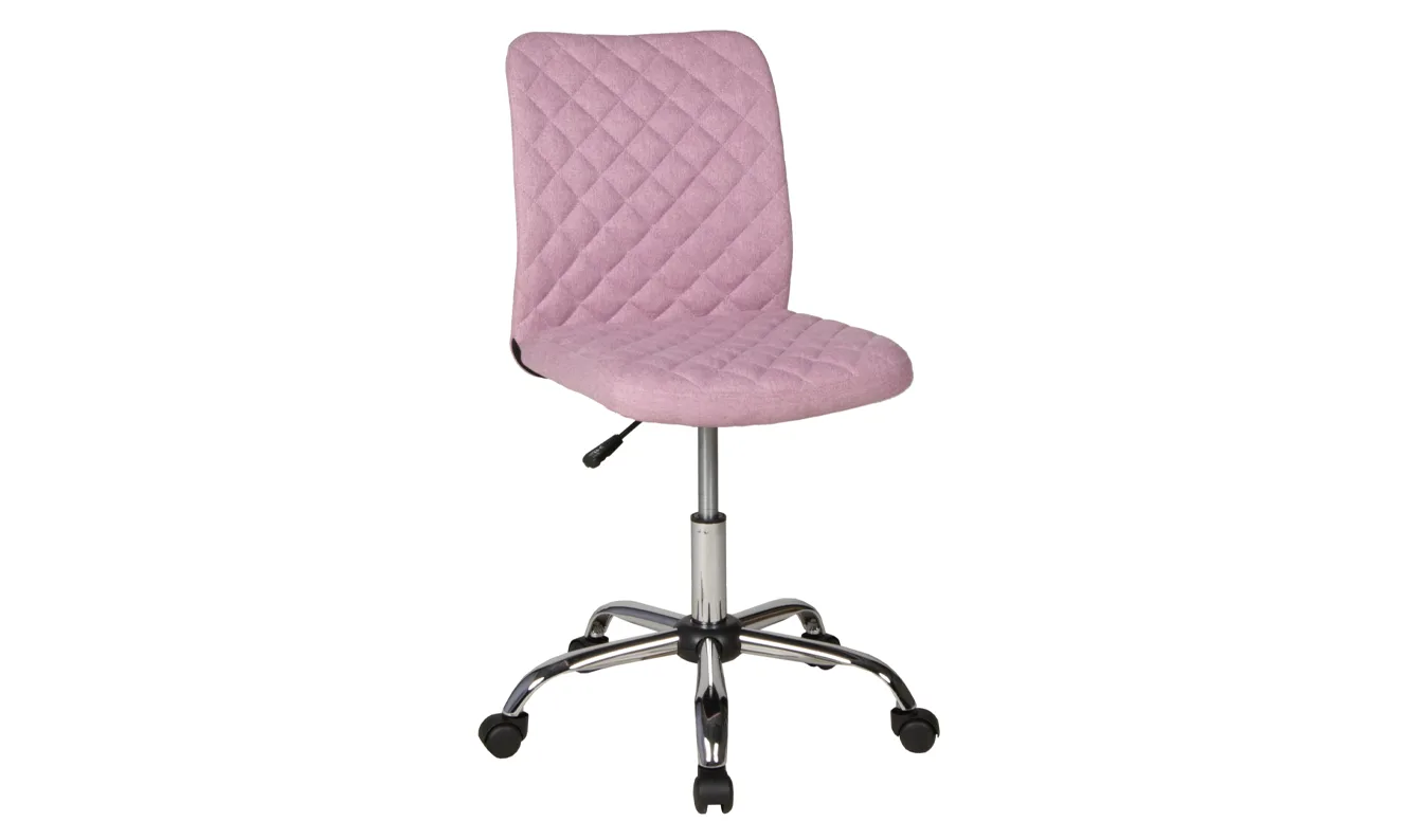 Bürostuhl Drehstuhl höhenverstellbar Microfaser rosa - MILO