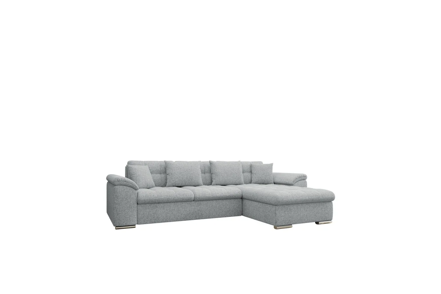 Camior Bäddsoffa med Divan 3-sits - Grå