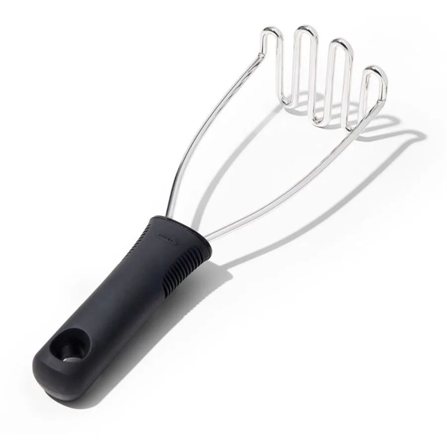 Kartoffelstampfer Oxo schwarz/silber Edelstahl/Polypropylen B 26.9 cm
