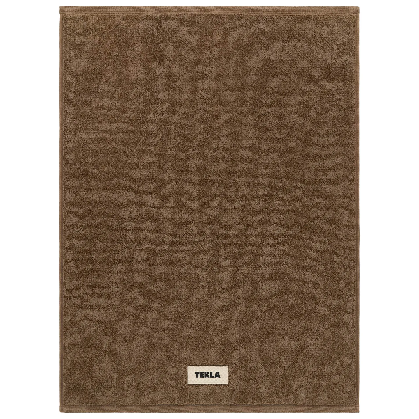 Tekla - Terry Solid Kodiak Brown badrumsmatta 50 x 70 cm - Bomullsmattor - Brun