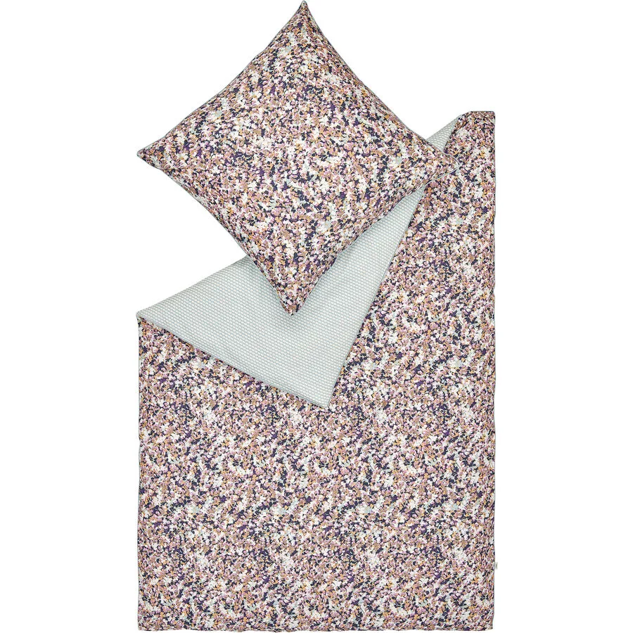 Esprit Bettwäschegarnitur Dima Weiss Baumwolle 160 cm - Farbe: bunt