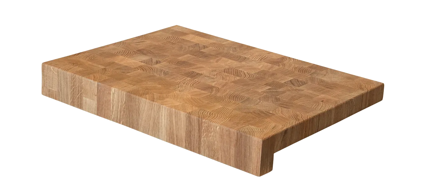 Schneidebrett Eiche - Hirnholz (60 x 45 cm)