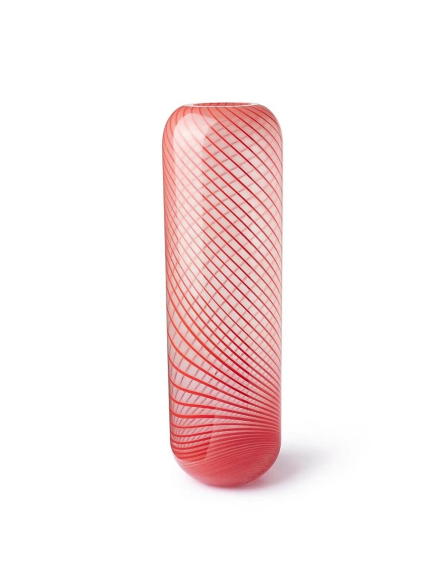 Abhika Vase Yuri Coral H: 42 cm | Schubiger Möbel