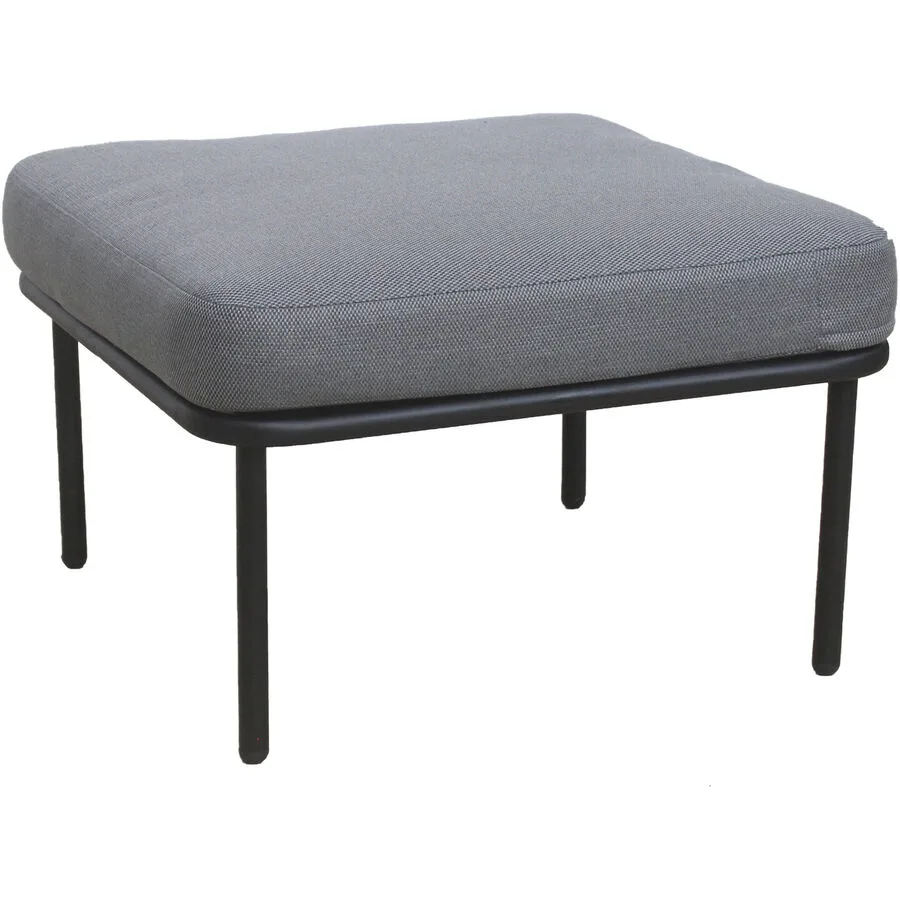 Loungeelement Violo schwarz Metall H 41 cm