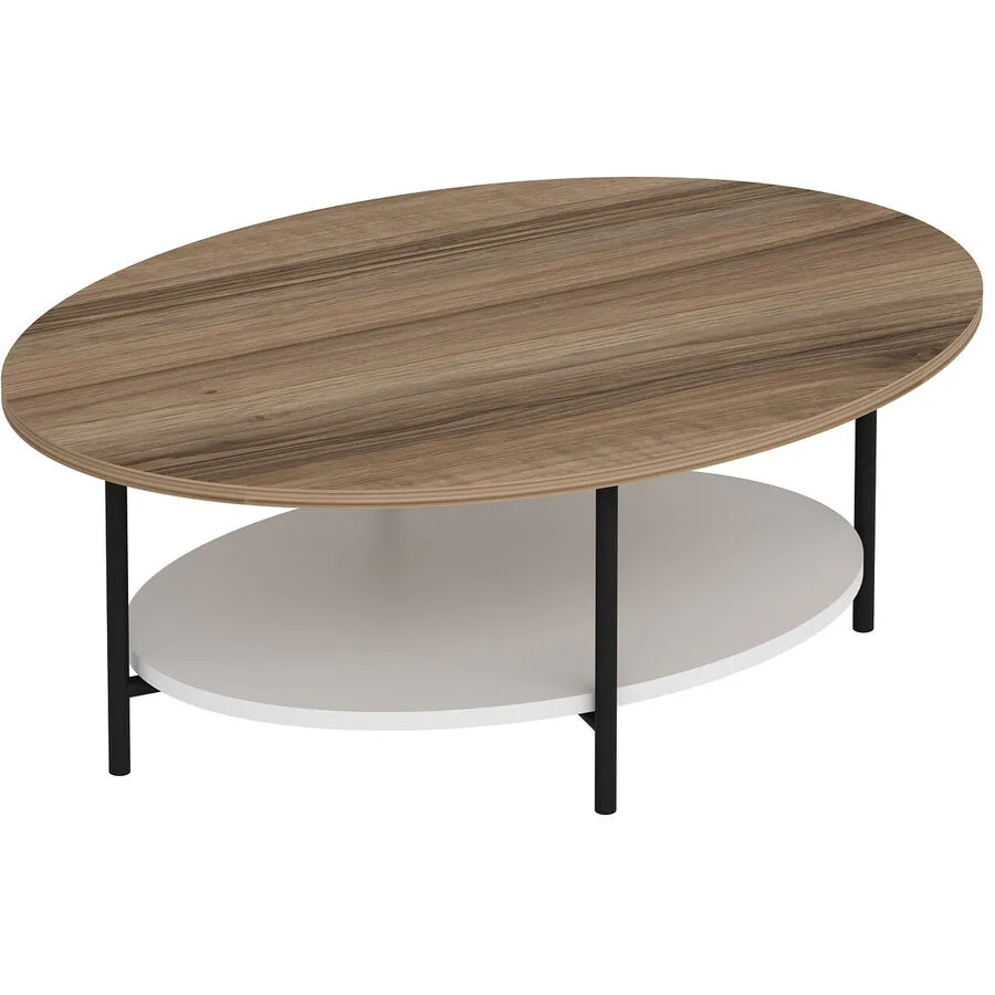 Salontisch Yasam eiche melaminharzbeschichteten Spanplatten B 90 T 60 cm