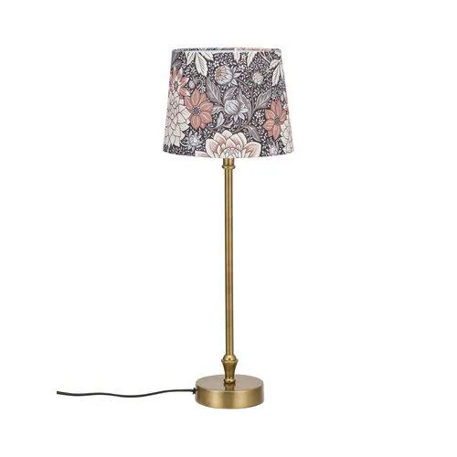PR Home - Liam 55cm - Bordslampa - Mässing/Brun