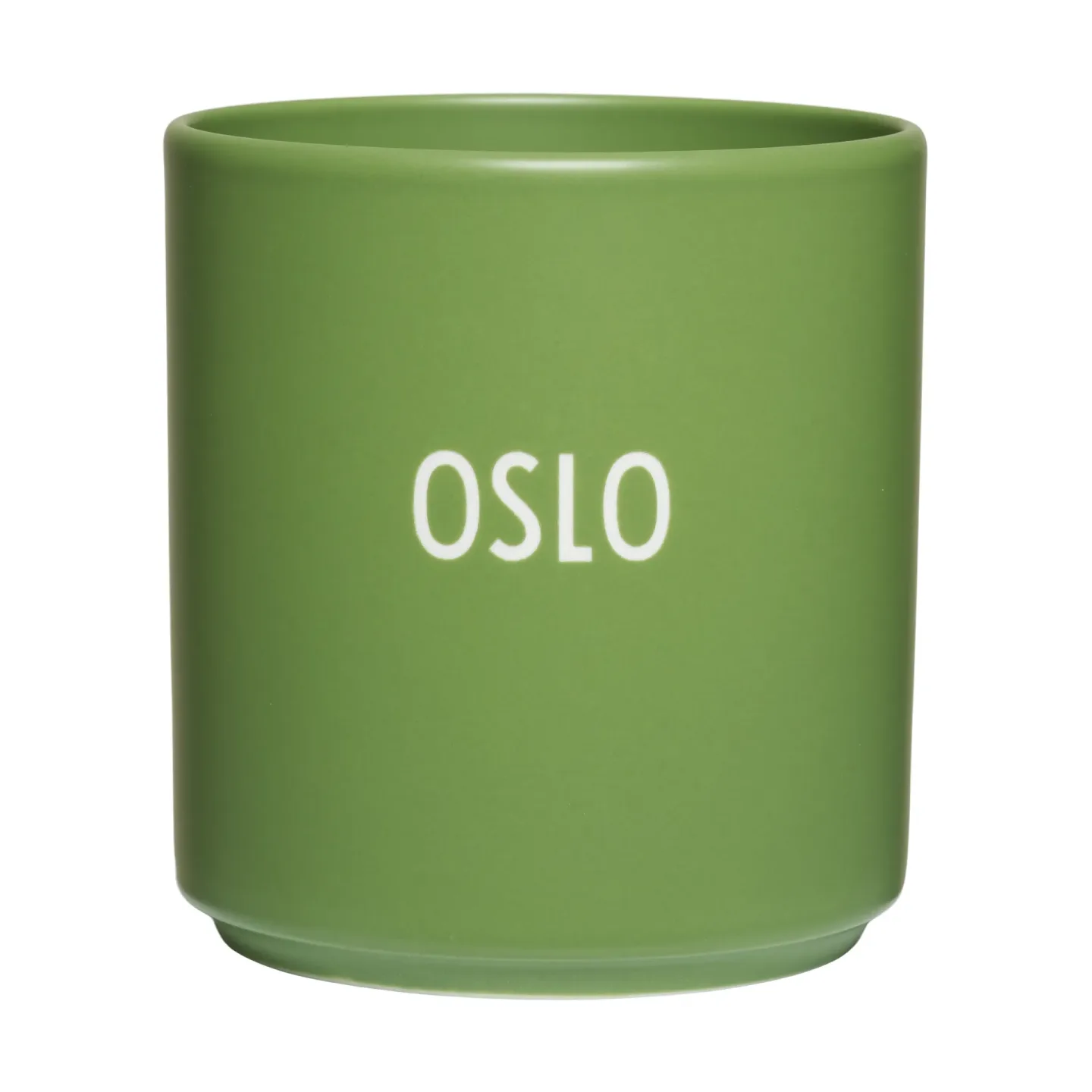 Design Letters Design Letters Lieblingstasse International 25 cl Oslo-green