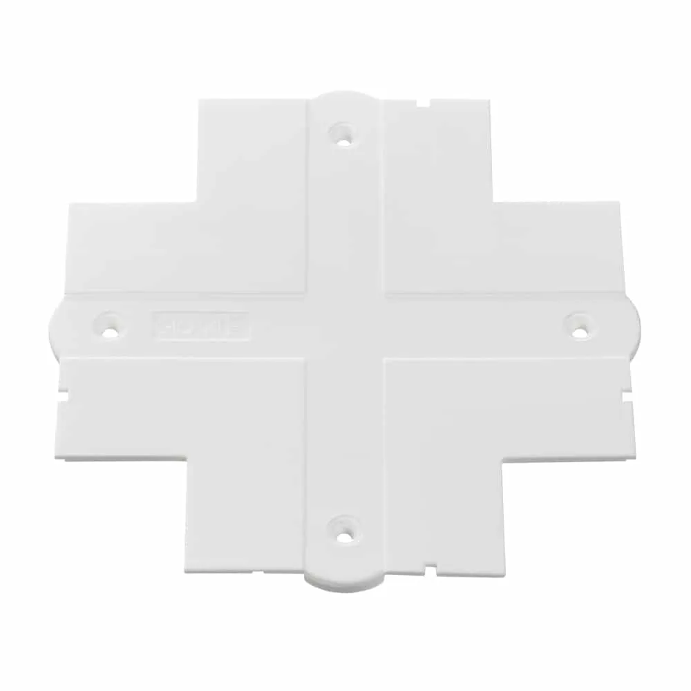 Global Trac Pro XTSF30-3 Skarvlock Infälld för XTS 34 -40 Vit