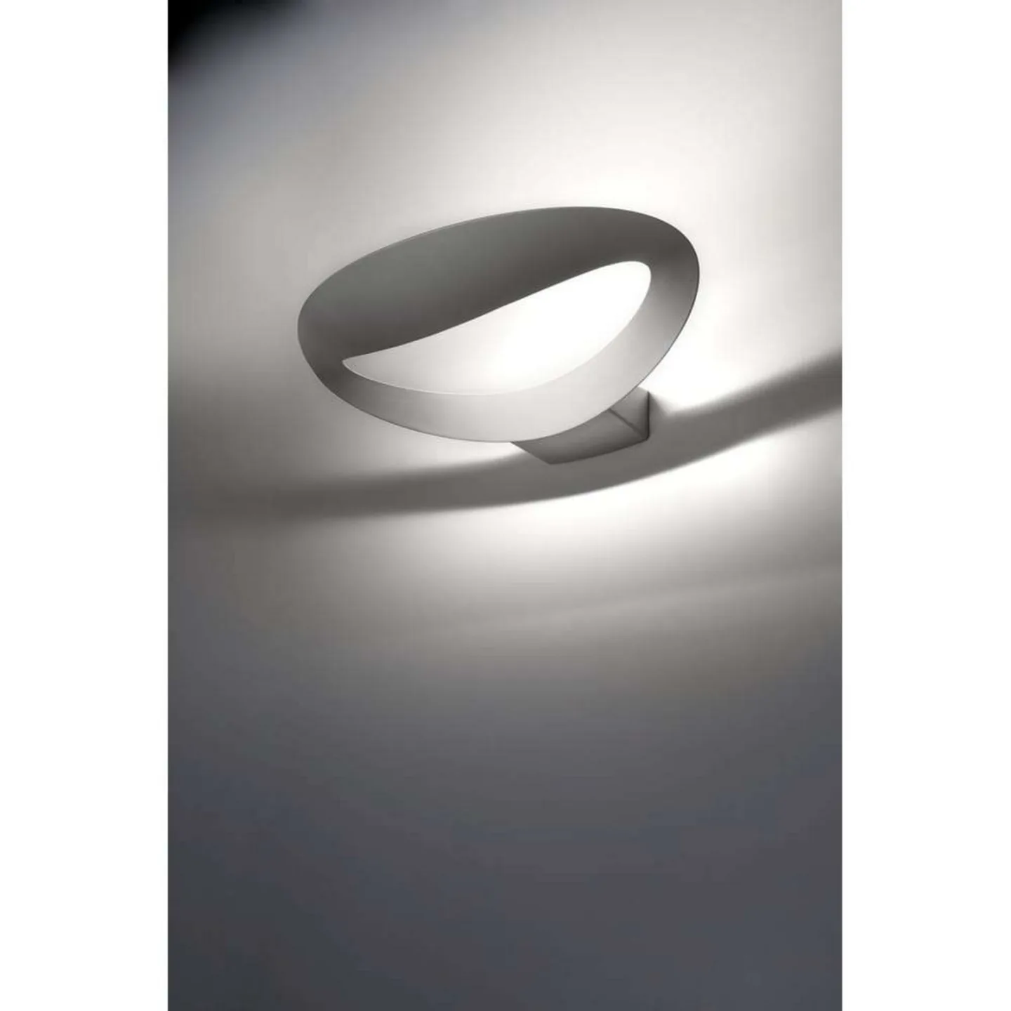 Mesmeri LED Wandleuchte 3000K Weiß - Artemide - Wohnzimmer - Aluminium